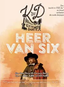 Klein Duimpje Heer van Six